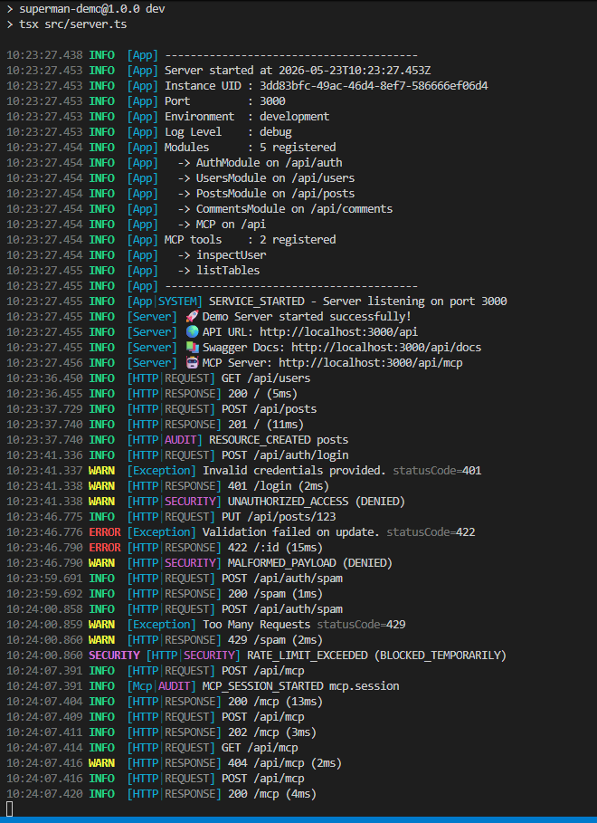 Console Logs